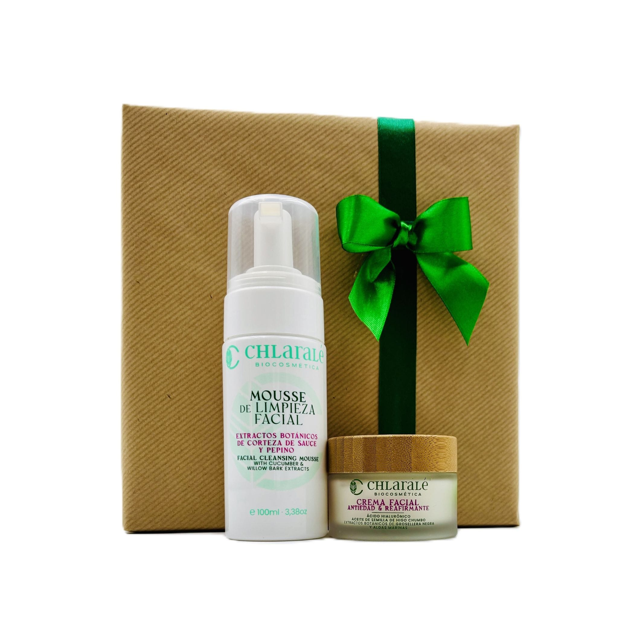 Pack Duo Esencial Antiaging de Chlaralé, alta cosmética natural Pack Duo Esencial Antiaging de Chlaralé, alta cosmética natural